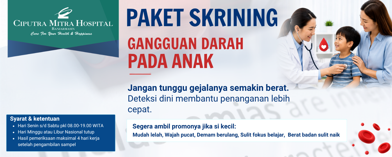 Jangan Tunggu Gejala Menjadi Berat, Kenali Pentingnya Skrining Gangguan Darah pada Anak