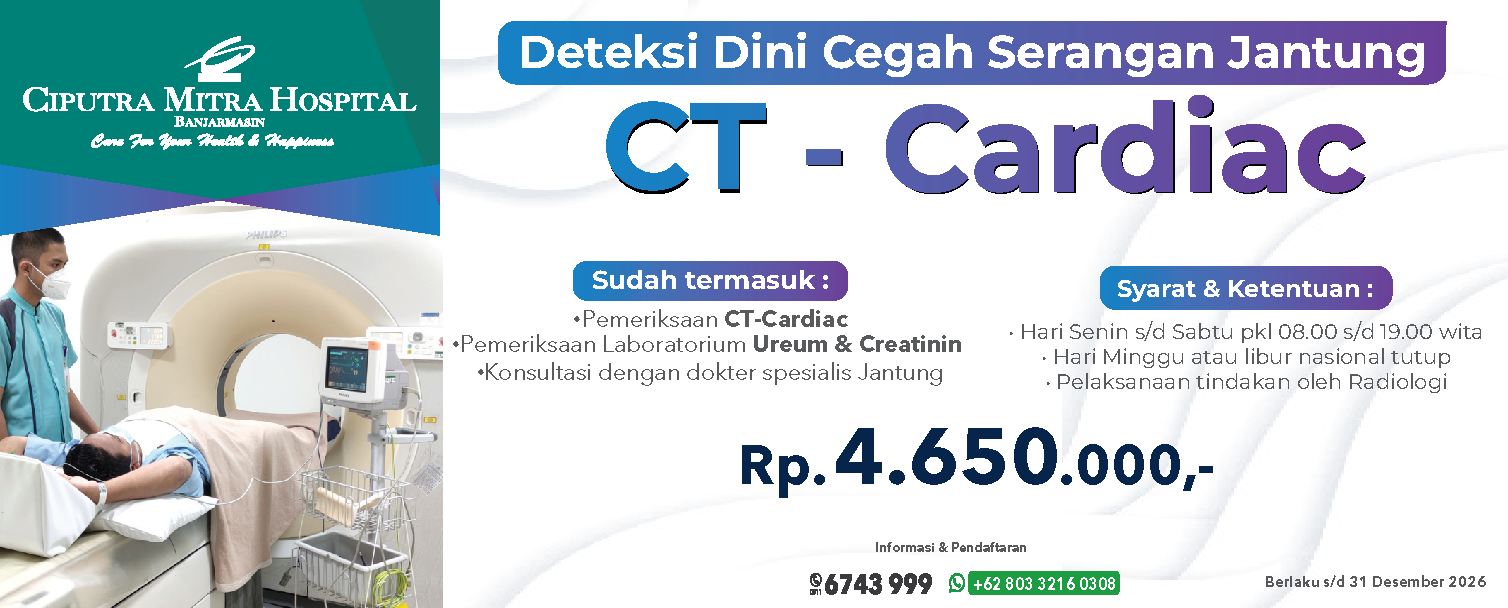 Promo Pemeriksaan CT Cardiac Spesial 2026